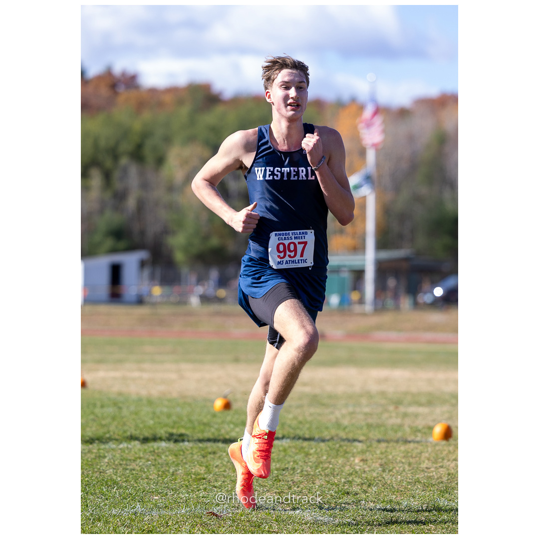 at 2024 RIIL Cross Country Class Championships at Ponaganset High School, North Scituate, Rhode Island on October 26, 2024 title=