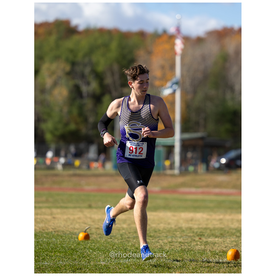 at 2024 RIIL Cross Country Class Championships at Ponaganset High School, North Scituate, Rhode Island on October 26, 2024 title=