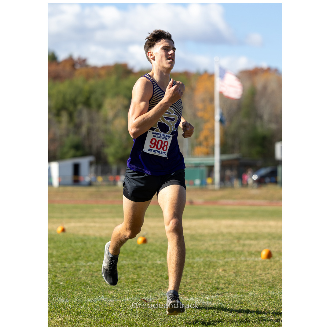 at 2024 RIIL Cross Country Class Championships at Ponaganset High School, North Scituate, Rhode Island on October 26, 2024 title=