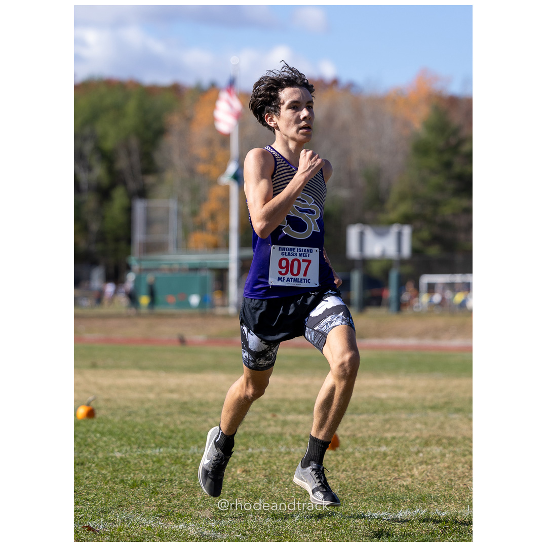 at 2024 RIIL Cross Country Class Championships at Ponaganset High School, North Scituate, Rhode Island on October 26, 2024 title=