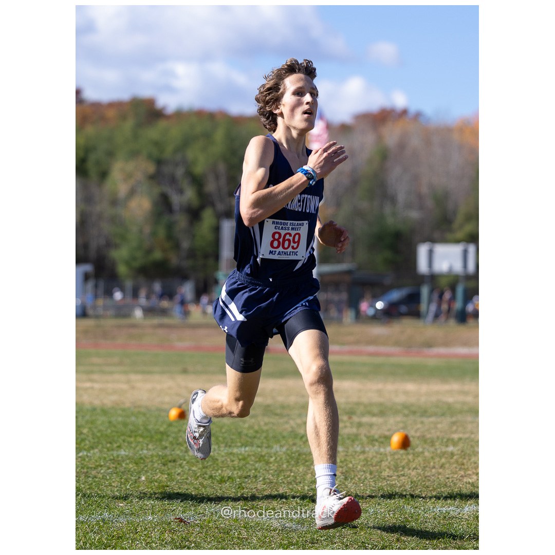 at 2024 RIIL Cross Country Class Championships at Ponaganset High School, North Scituate, Rhode Island on October 26, 2024 title=