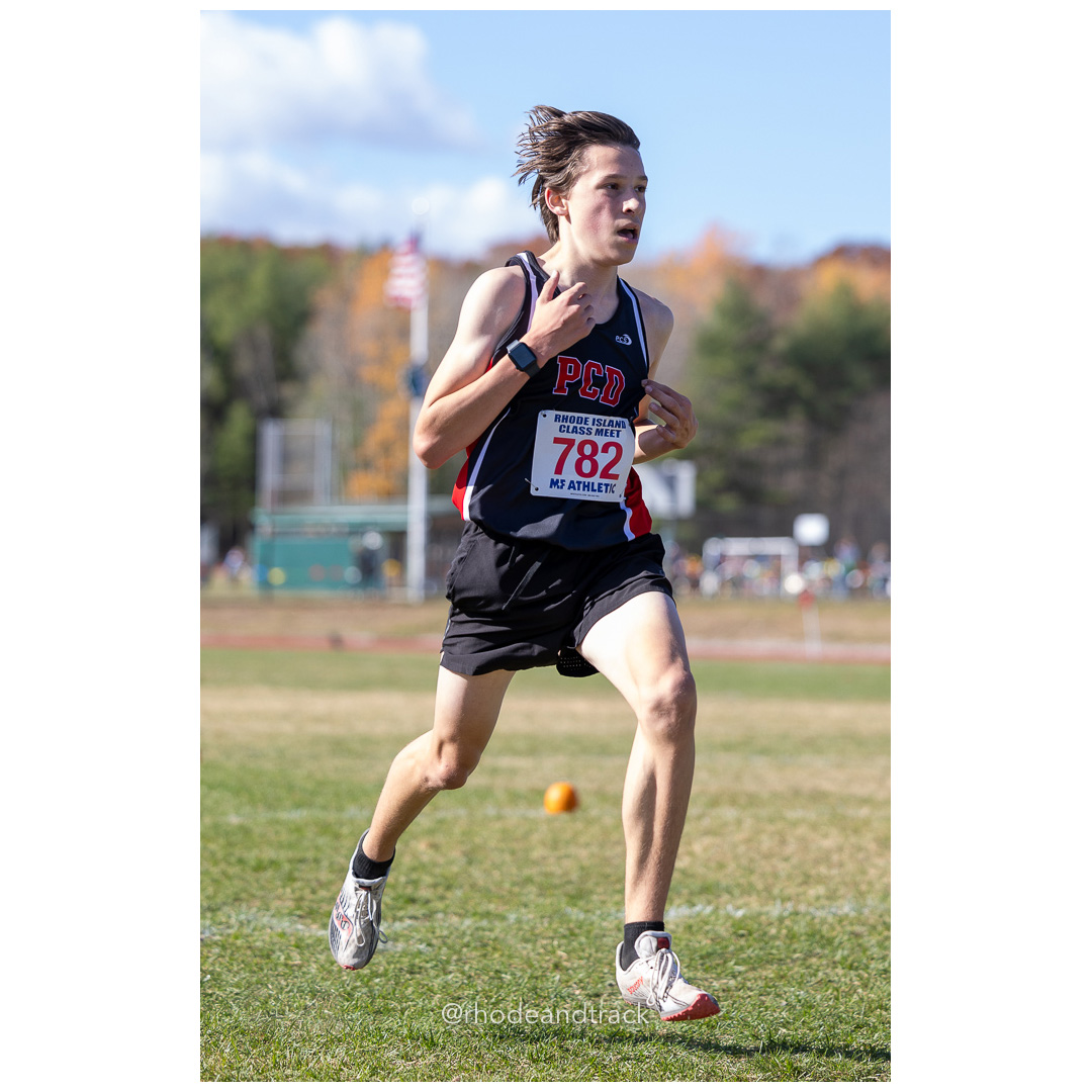 at 2024 RIIL Cross Country Class Championships at Ponaganset High School, North Scituate, Rhode Island on October 26, 2024 title=