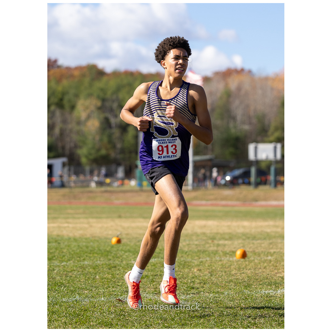 at 2024 RIIL Cross Country Class Championships at Ponaganset High School, North Scituate, Rhode Island on October 26, 2024 title=