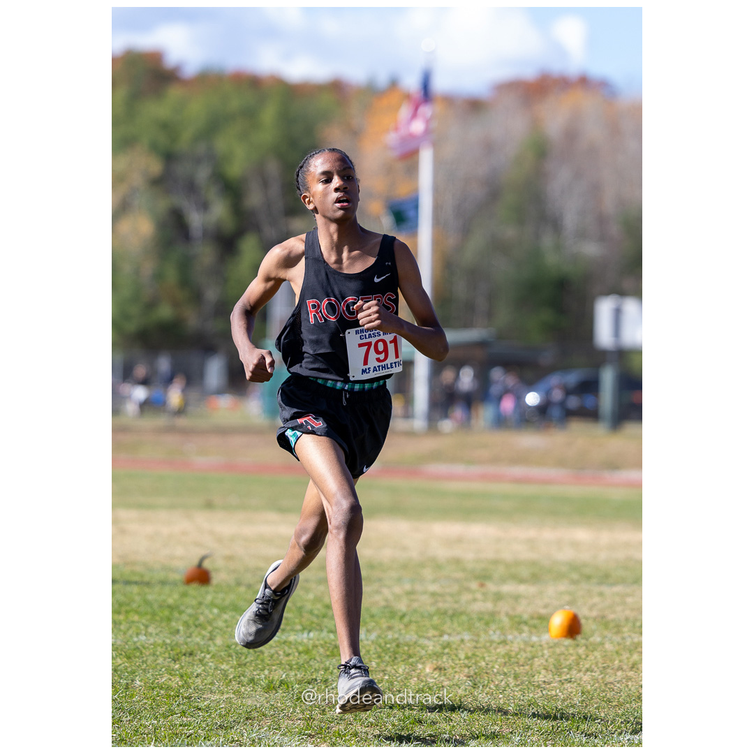 at 2024 RIIL Cross Country Class Championships at Ponaganset High School, North Scituate, Rhode Island on October 26, 2024 title=