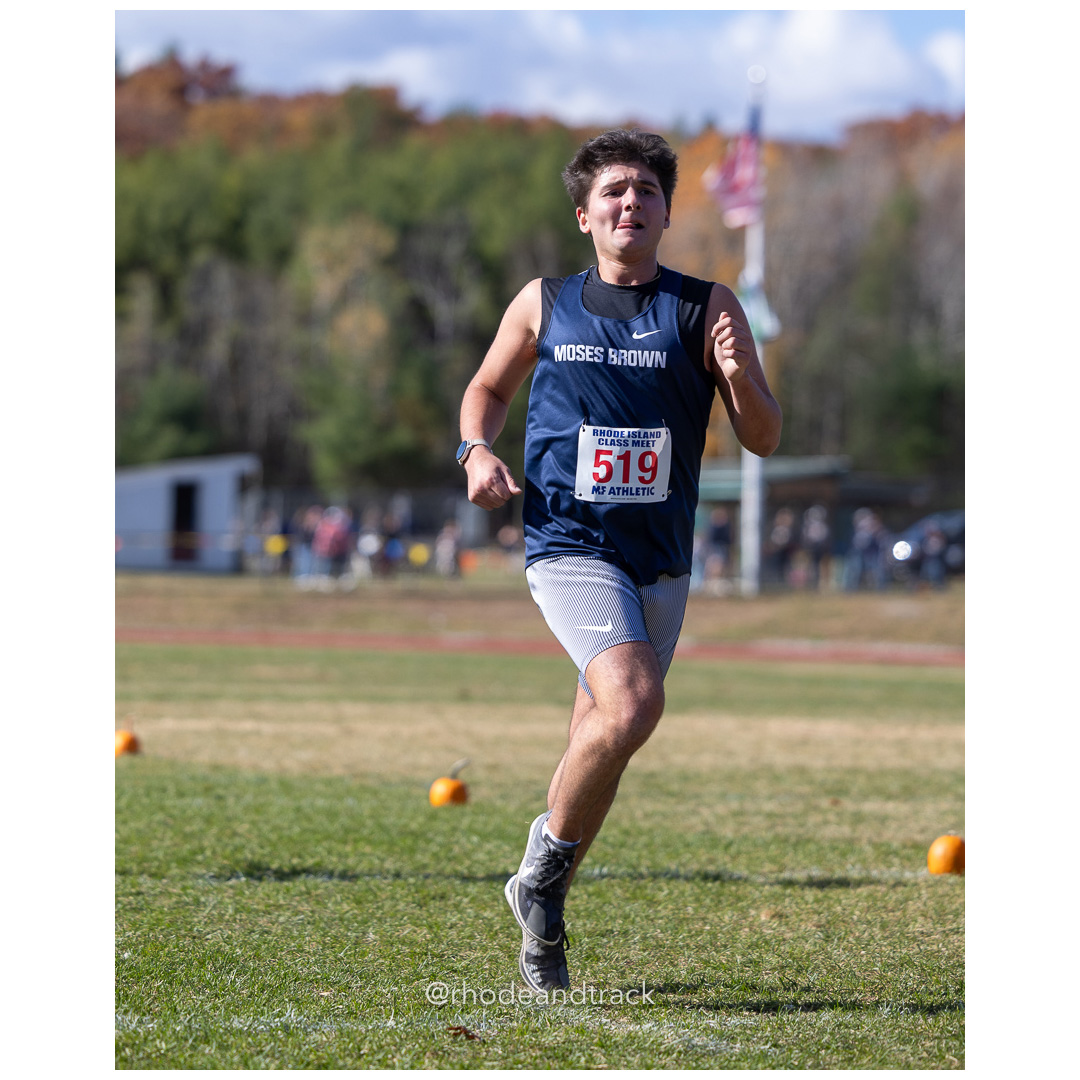 at 2024 RIIL Cross Country Class Championships at Ponaganset High School, North Scituate, Rhode Island on October 26, 2024 title=