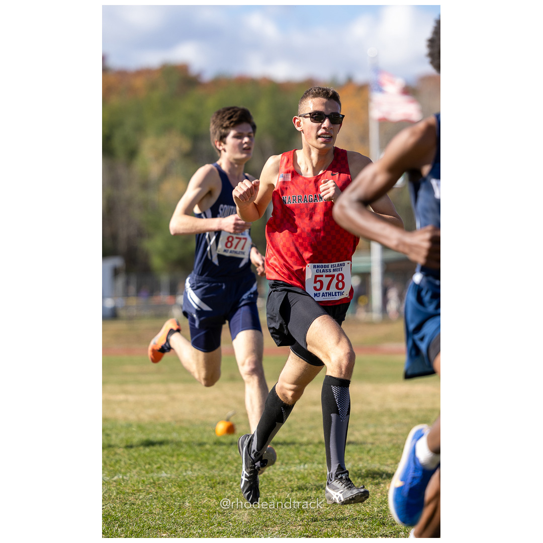at 2024 RIIL Cross Country Class Championships at Ponaganset High School, North Scituate, Rhode Island on October 26, 2024 title=