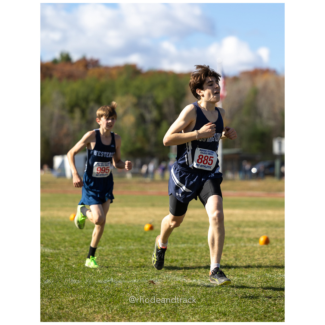 at 2024 RIIL Cross Country Class Championships at Ponaganset High School, North Scituate, Rhode Island on October 26, 2024 title=