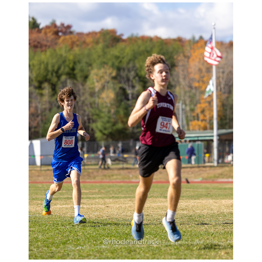 at 2024 RIIL Cross Country Class Championships at Ponaganset High School, North Scituate, Rhode Island on October 26, 2024 title=
