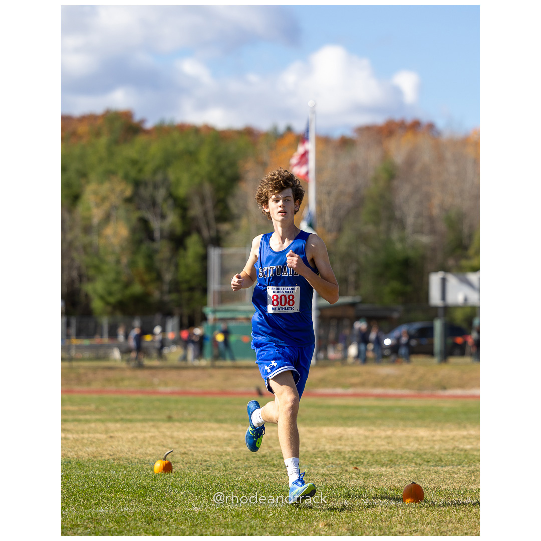 at 2024 RIIL Cross Country Class Championships at Ponaganset High School, North Scituate, Rhode Island on October 26, 2024 title=