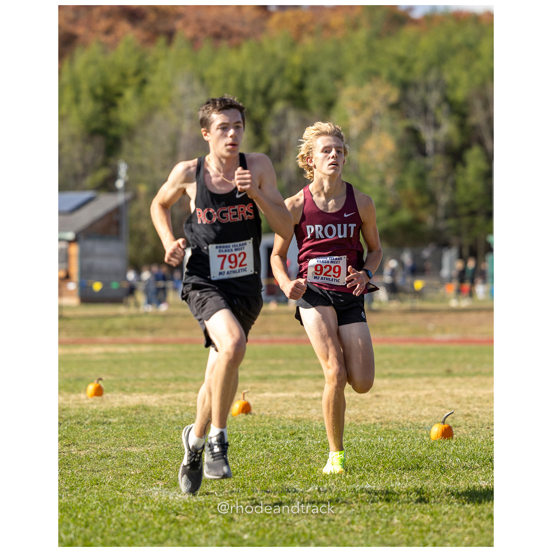 at 2024 RIIL Cross Country Class Championships at Ponaganset High School, North Scituate, Rhode Island on October 26, 2024 title=