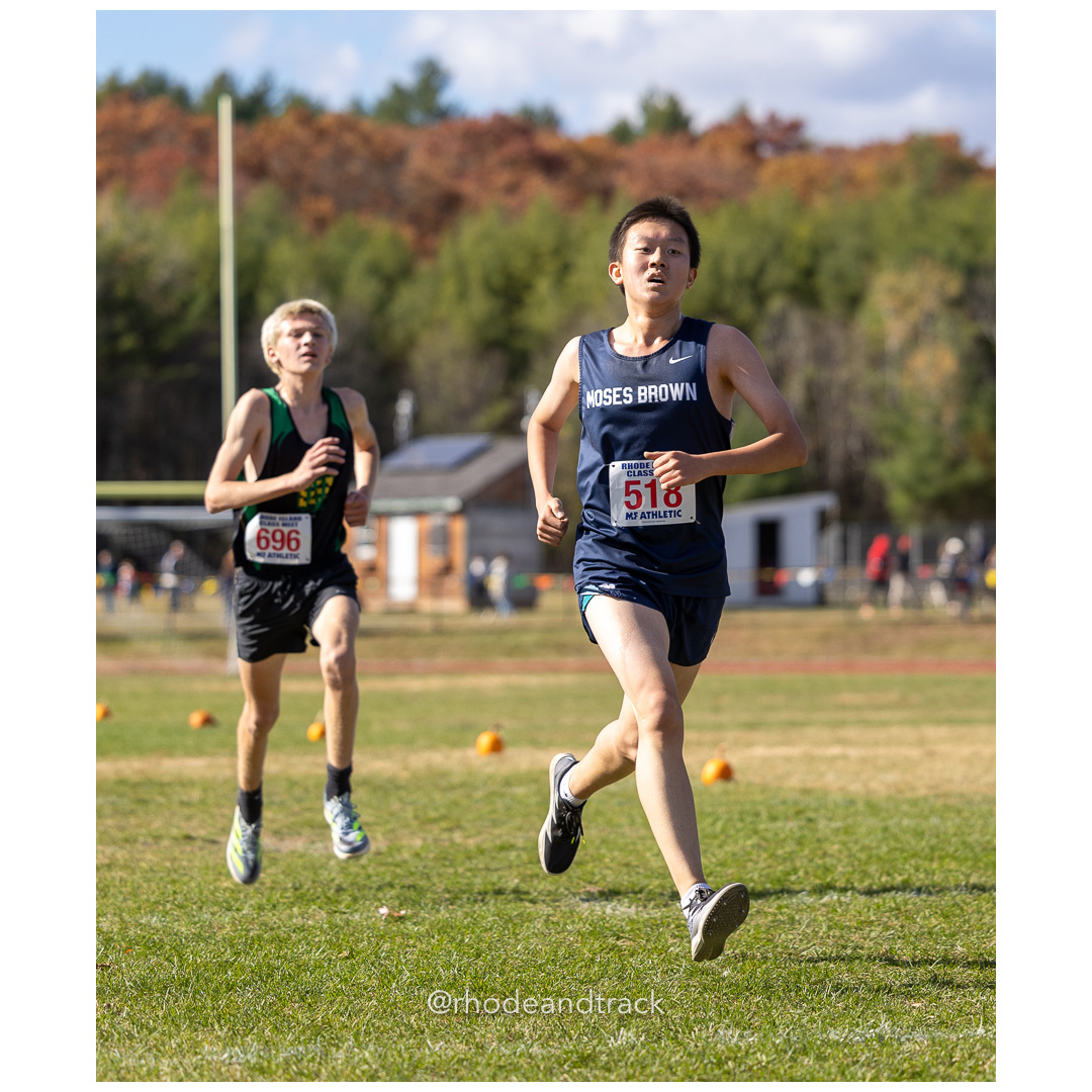at 2024 RIIL Cross Country Class Championships at Ponaganset High School, North Scituate, Rhode Island on October 26, 2024 title=