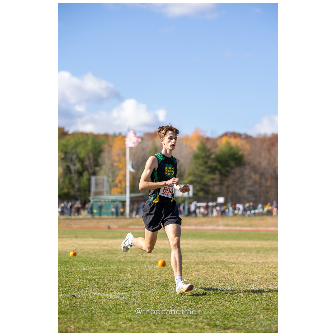 at 2024 RIIL Cross Country Class Championships at Ponaganset High School, North Scituate, Rhode Island on October 26, 2024 title=