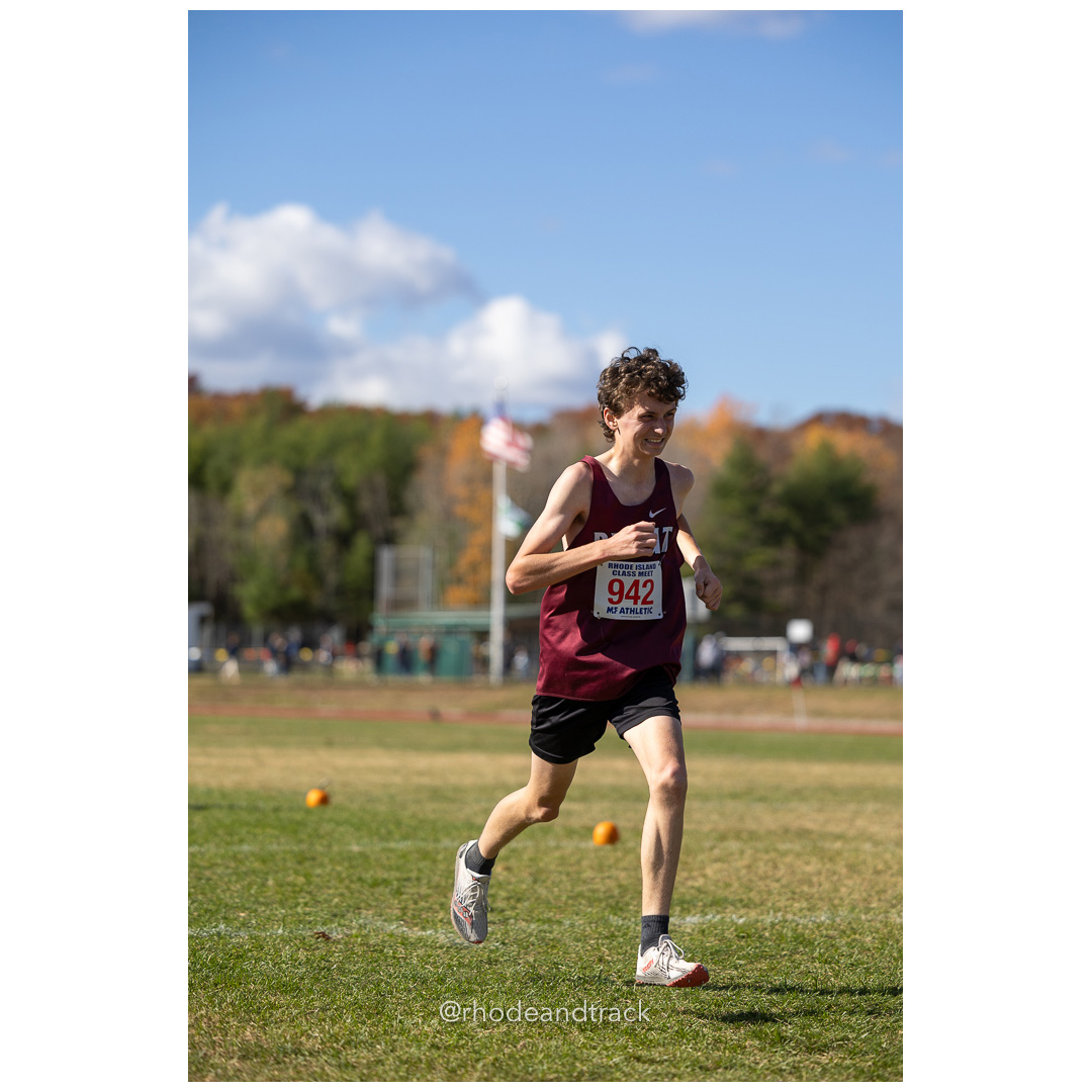 at 2024 RIIL Cross Country Class Championships at Ponaganset High School, North Scituate, Rhode Island on October 26, 2024 title=