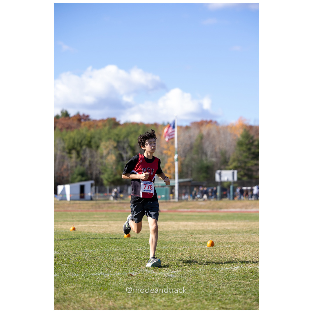 at 2024 RIIL Cross Country Class Championships at Ponaganset High School, North Scituate, Rhode Island on October 26, 2024 title=
