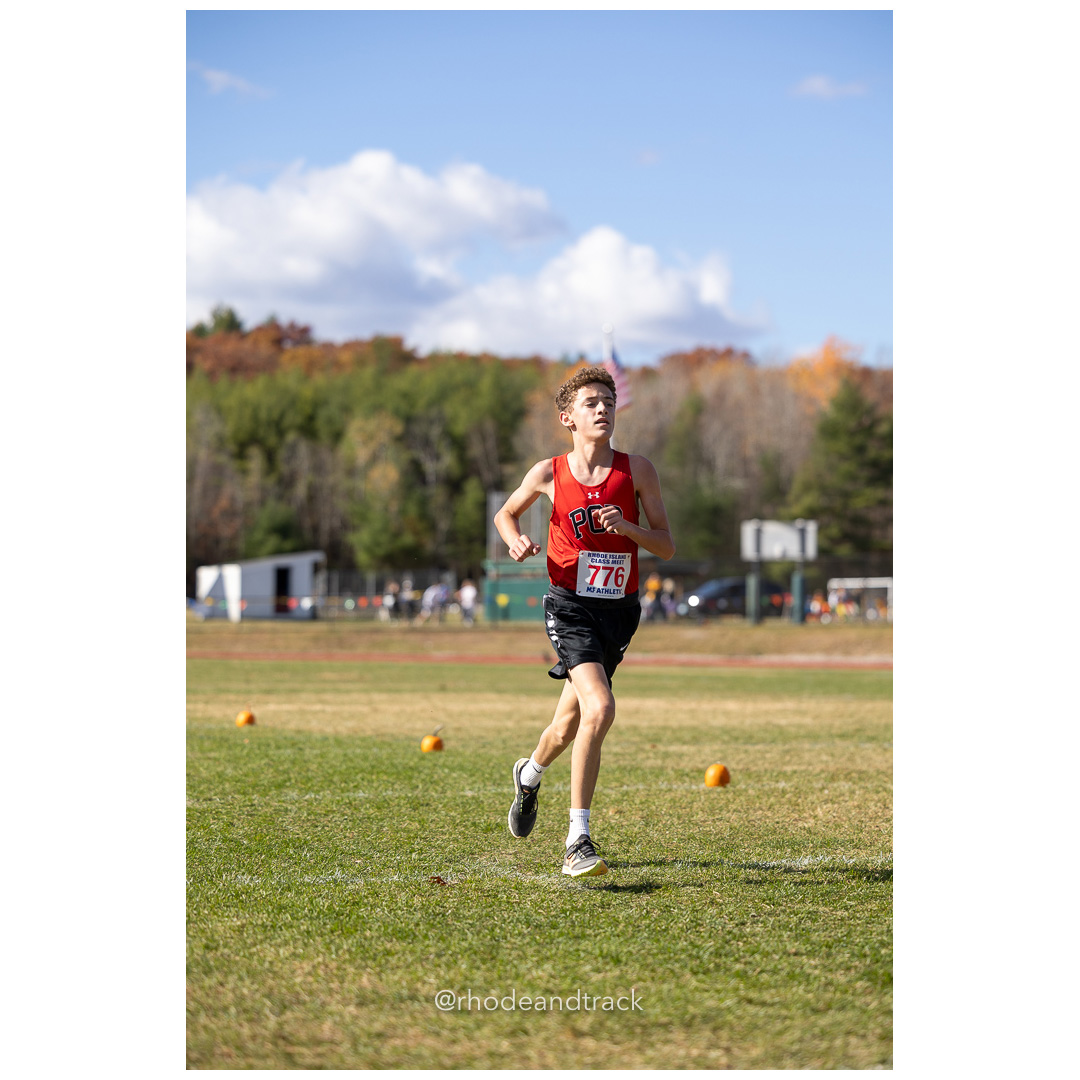 at 2024 RIIL Cross Country Class Championships at Ponaganset High School, North Scituate, Rhode Island on October 26, 2024 title=