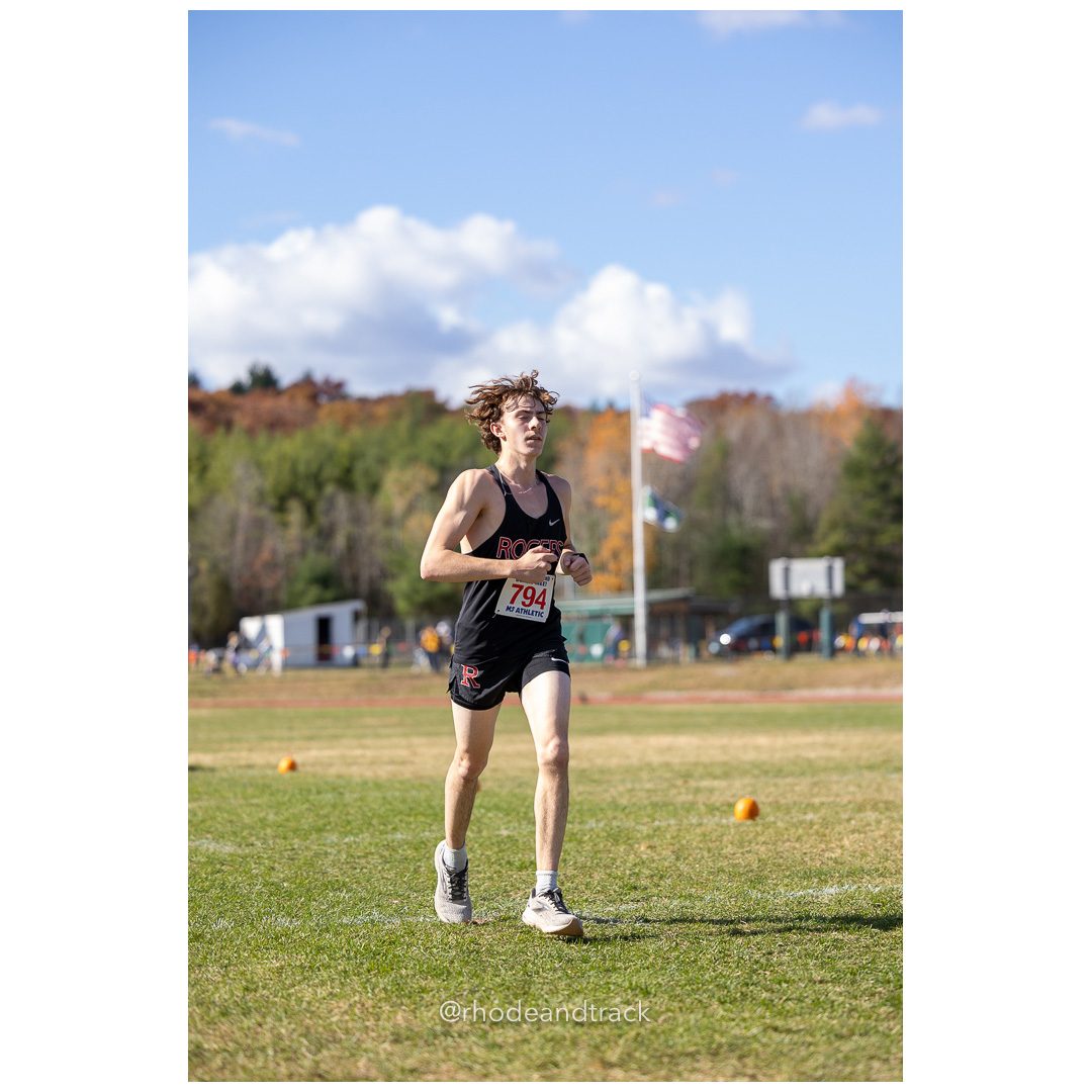 at 2024 RIIL Cross Country Class Championships at Ponaganset High School, North Scituate, Rhode Island on October 26, 2024 title=