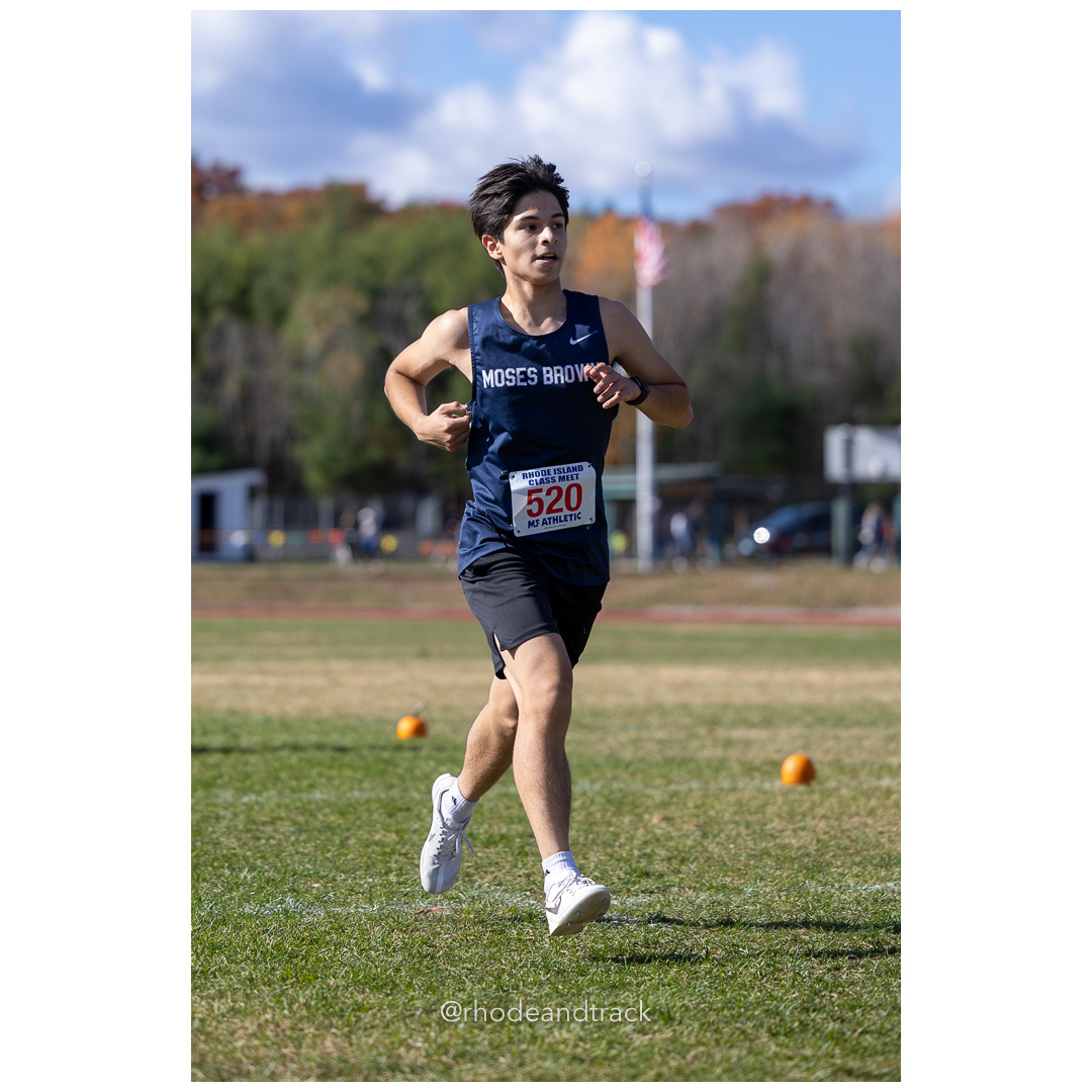 at 2024 RIIL Cross Country Class Championships at Ponaganset High School, North Scituate, Rhode Island on October 26, 2024 title=