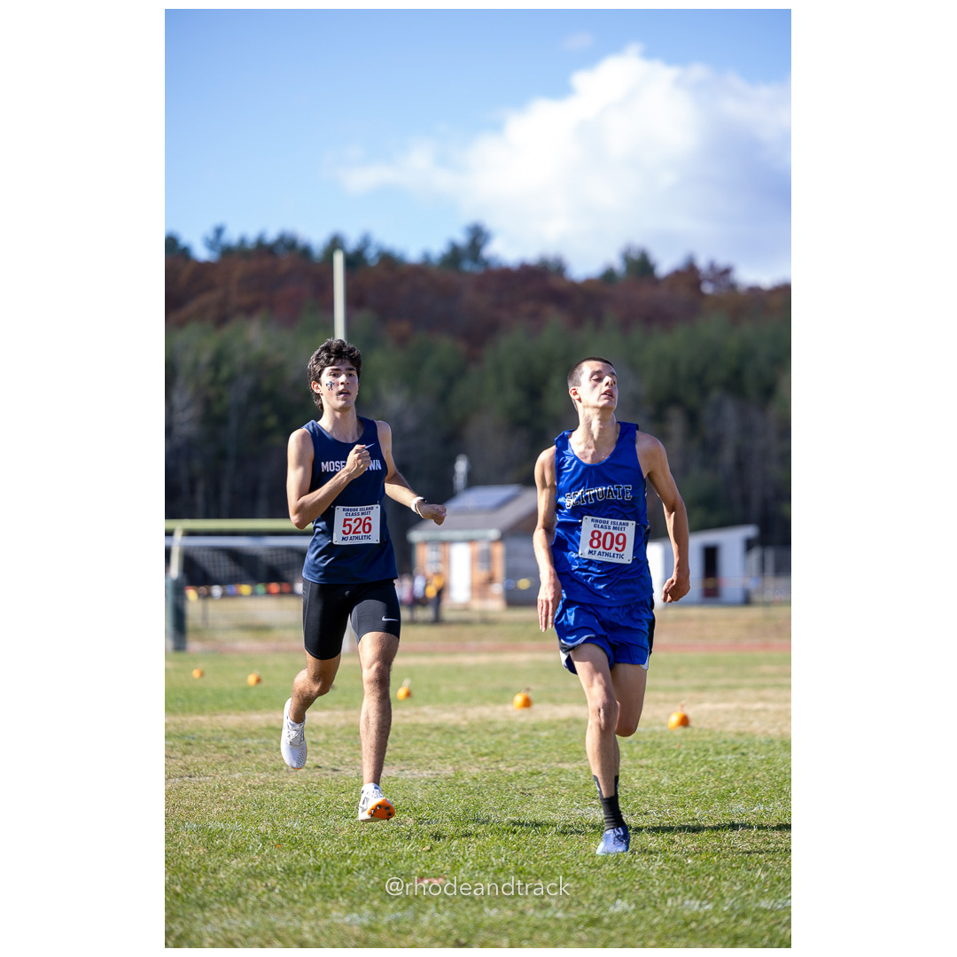 at 2024 RIIL Cross Country Class Championships at Ponaganset High School, North Scituate, Rhode Island on October 26, 2024 title=