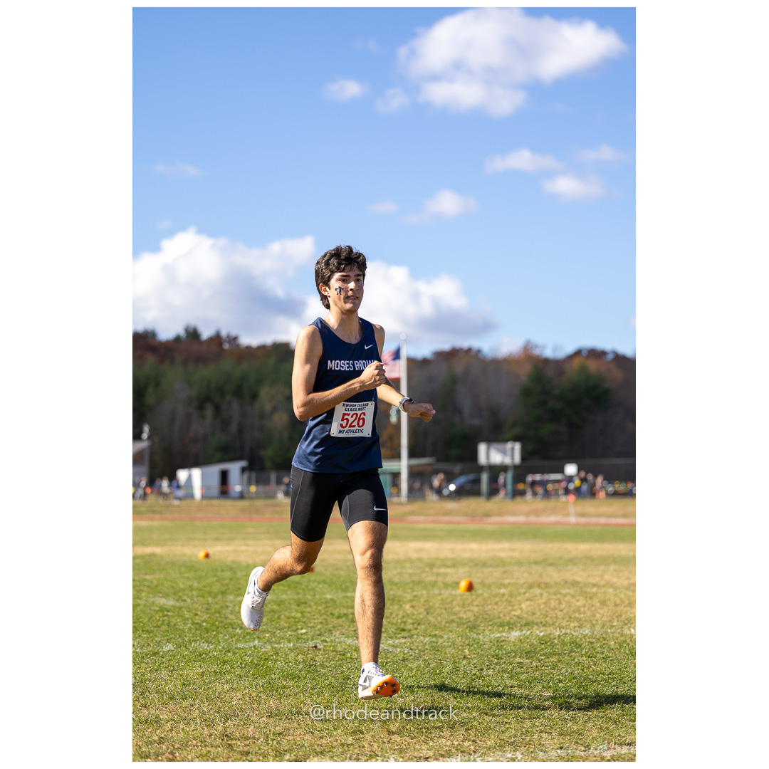 at 2024 RIIL Cross Country Class Championships at Ponaganset High School, North Scituate, Rhode Island on October 26, 2024 title=