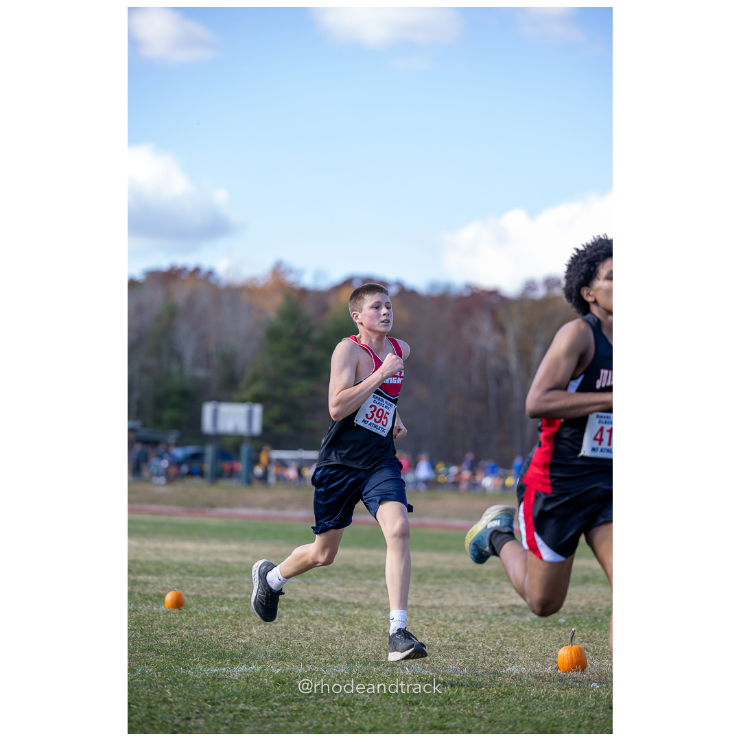 at 2024 RIIL Cross Country Class Championships at Ponaganset High School, North Scituate, Rhode Island on October 26, 2024 title=
