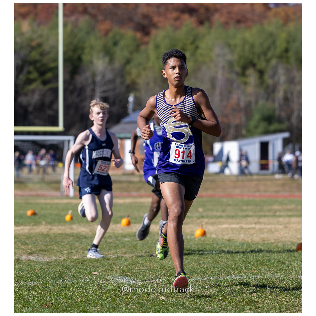 at 2024 RIIL Cross Country Class Championships at Ponaganset High School, North Scituate, Rhode Island on October 26, 2024 title=