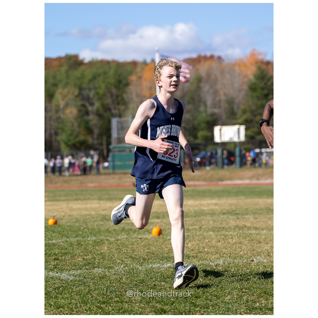 at 2024 RIIL Cross Country Class Championships at Ponaganset High School, North Scituate, Rhode Island on October 26, 2024 title=