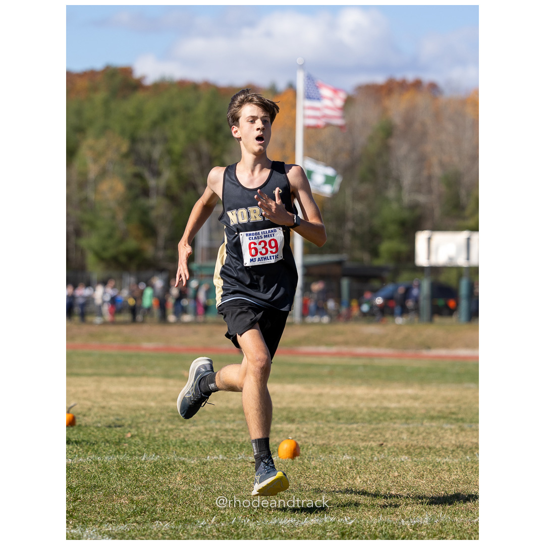 at 2024 RIIL Cross Country Class Championships at Ponaganset High School, North Scituate, Rhode Island on October 26, 2024 title=