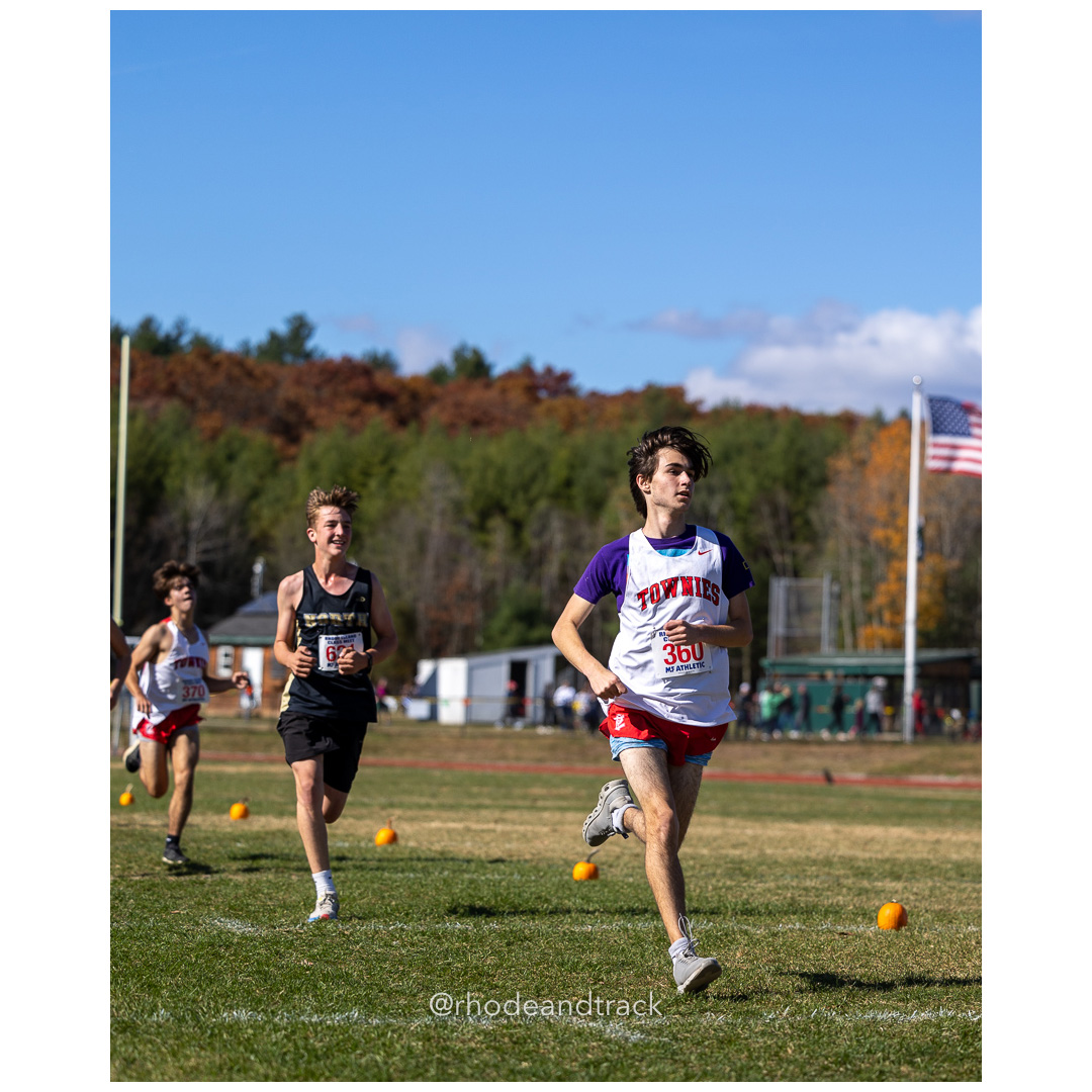 at 2024 RIIL Cross Country Class Championships at Ponaganset High School, North Scituate, Rhode Island on October 26, 2024 title=