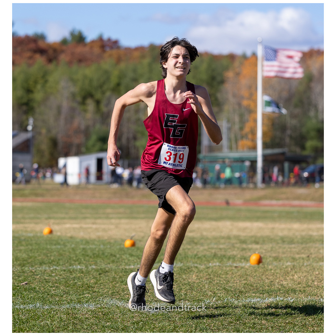 at 2024 RIIL Cross Country Class Championships at Ponaganset High School, North Scituate, Rhode Island on October 26, 2024 title=