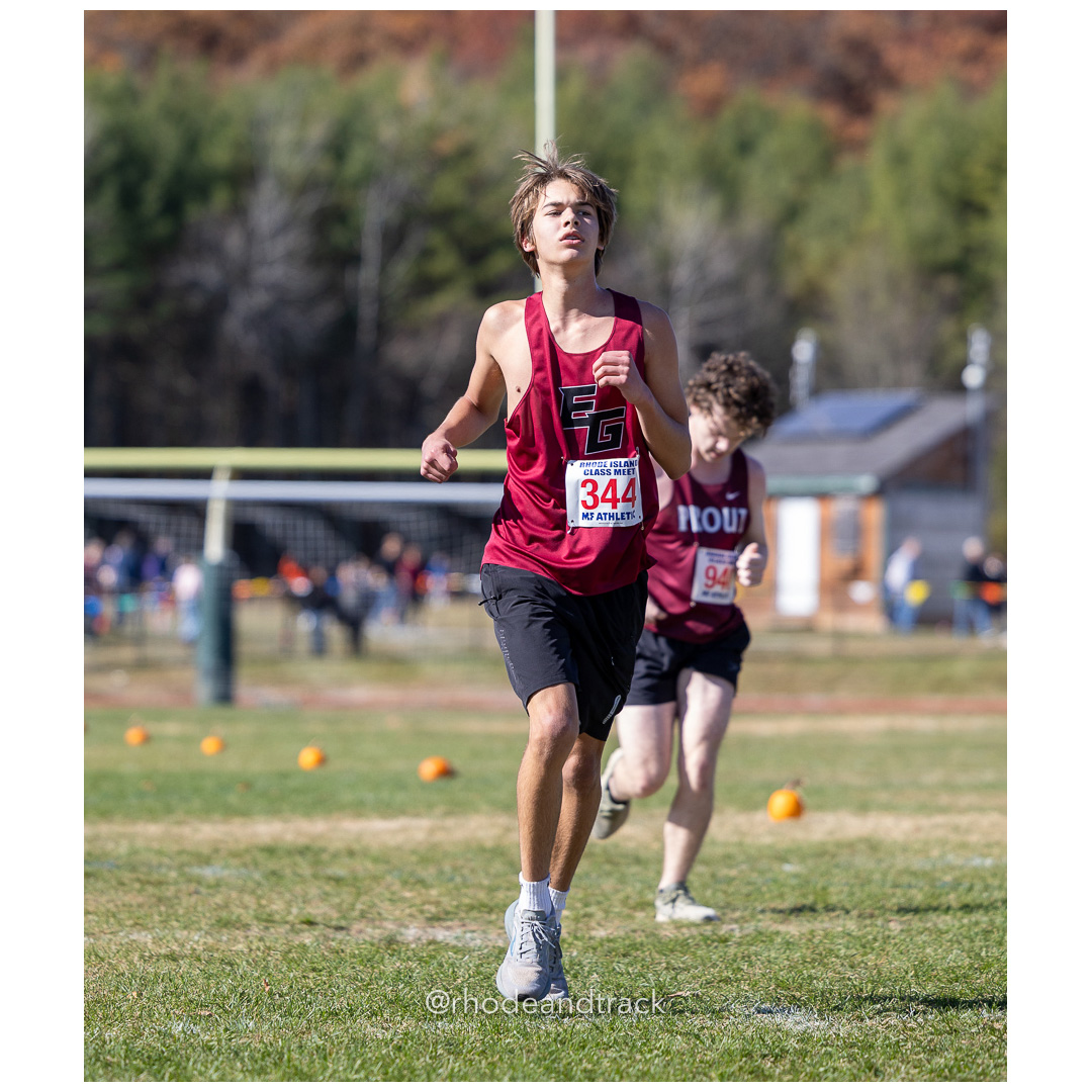 at 2024 RIIL Cross Country Class Championships at Ponaganset High School, North Scituate, Rhode Island on October 26, 2024 title=