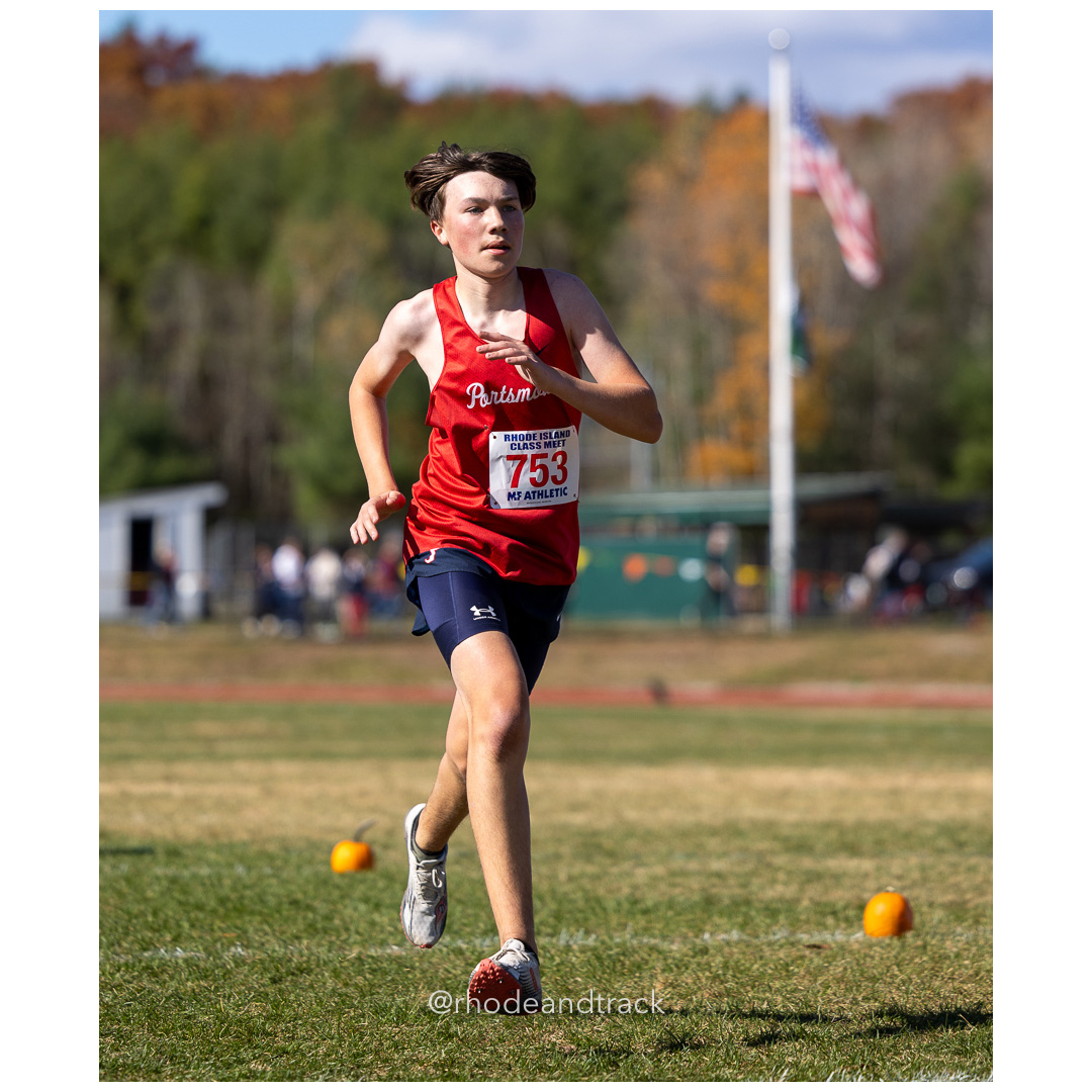 at 2024 RIIL Cross Country Class Championships at Ponaganset High School, North Scituate, Rhode Island on October 26, 2024 title=