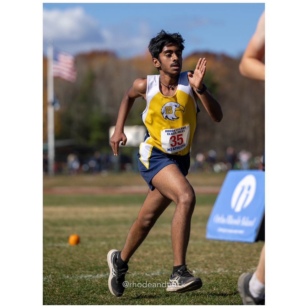 at 2024 RIIL Cross Country Class Championships at Ponaganset High School, North Scituate, Rhode Island on October 26, 2024 title=