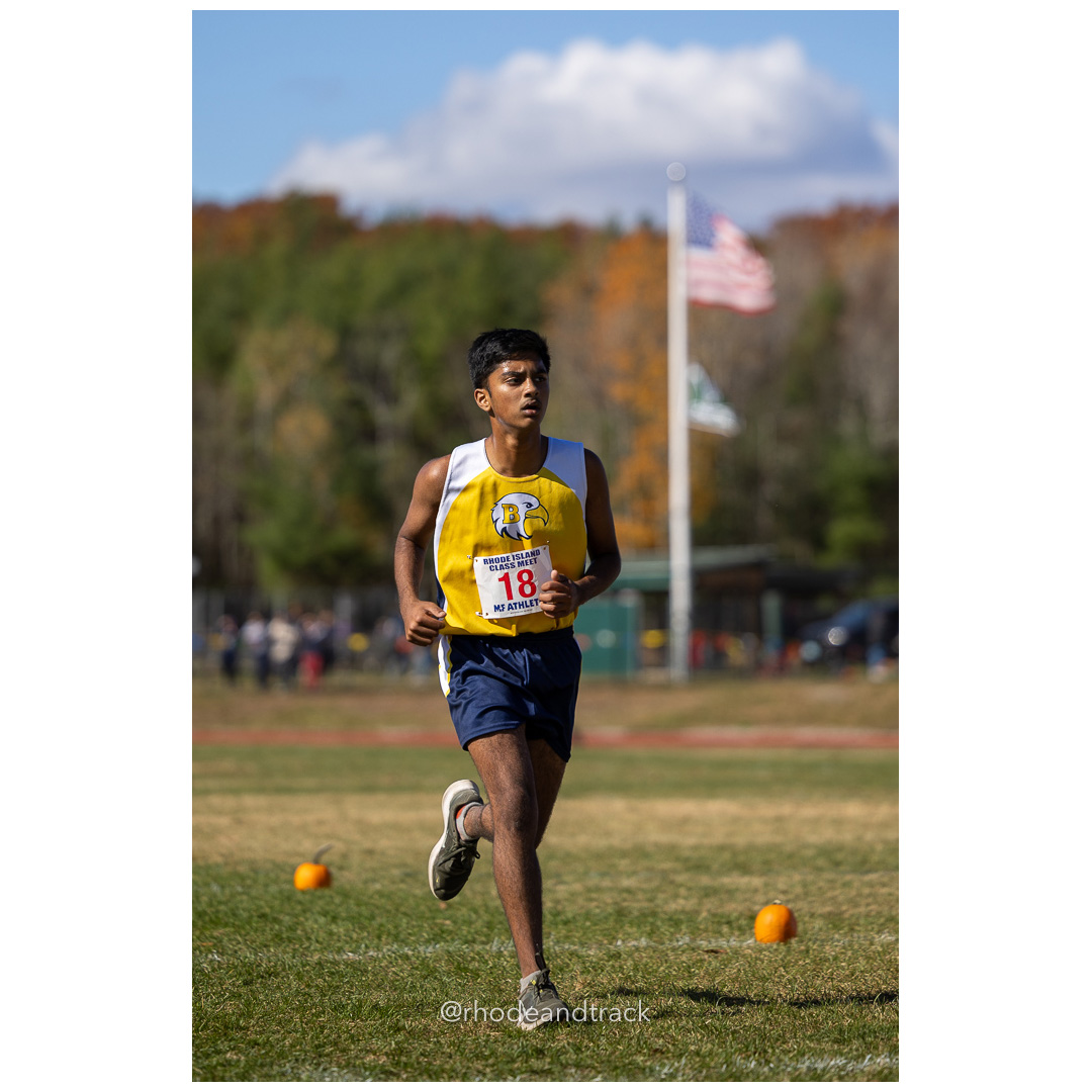 at 2024 RIIL Cross Country Class Championships at Ponaganset High School, North Scituate, Rhode Island on October 26, 2024 title=