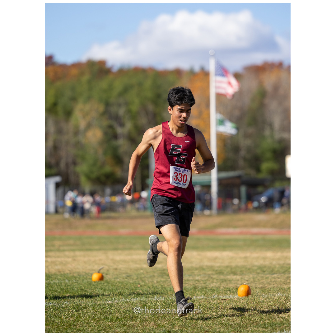 at 2024 RIIL Cross Country Class Championships at Ponaganset High School, North Scituate, Rhode Island on October 26, 2024 title=