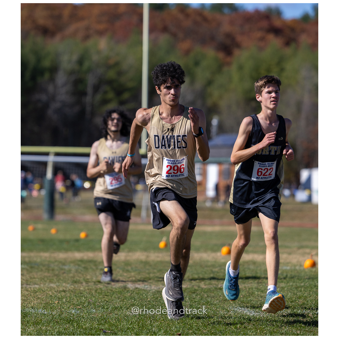 at 2024 RIIL Cross Country Class Championships at Ponaganset High School, North Scituate, Rhode Island on October 26, 2024 title=
