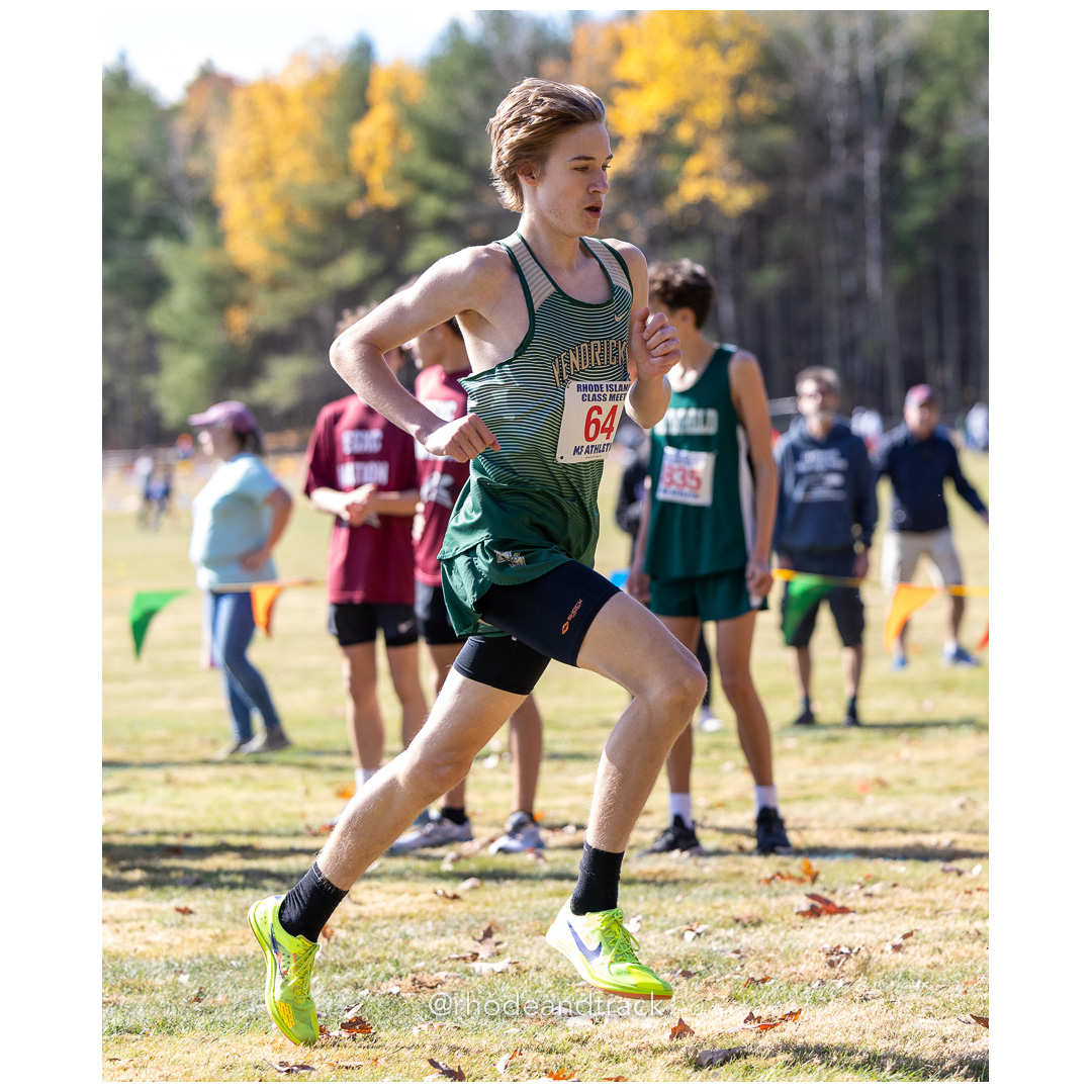 Shepherd Butler, Hendricken, at 2024 RIIL Cross Country Class Championships at Ponaganset High School, North Scituate, Rhode Island on October 26, 2024 title=