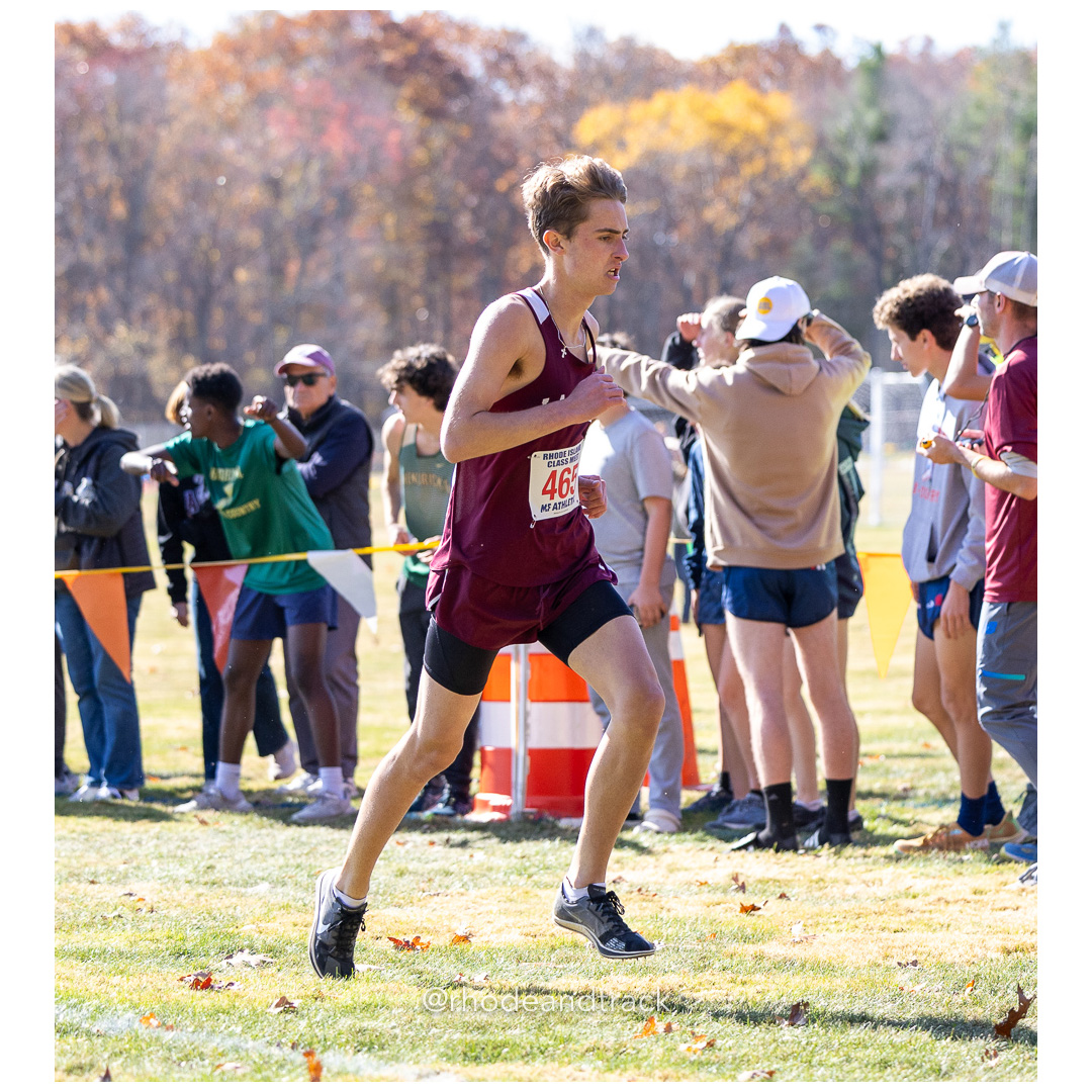 Raymond Thibault, La Salle, at 2024 RIIL Cross Country Class Championships at Ponaganset High School, North Scituate, Rhode Island on October 26, 2024 title=