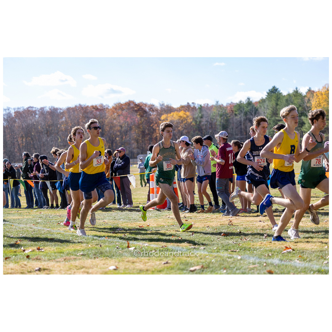 Jacob Silva, Hendricken, at 2024 RIIL Cross Country Class Championships at Ponaganset High School, North Scituate, Rhode Island on October 26, 2024 title=