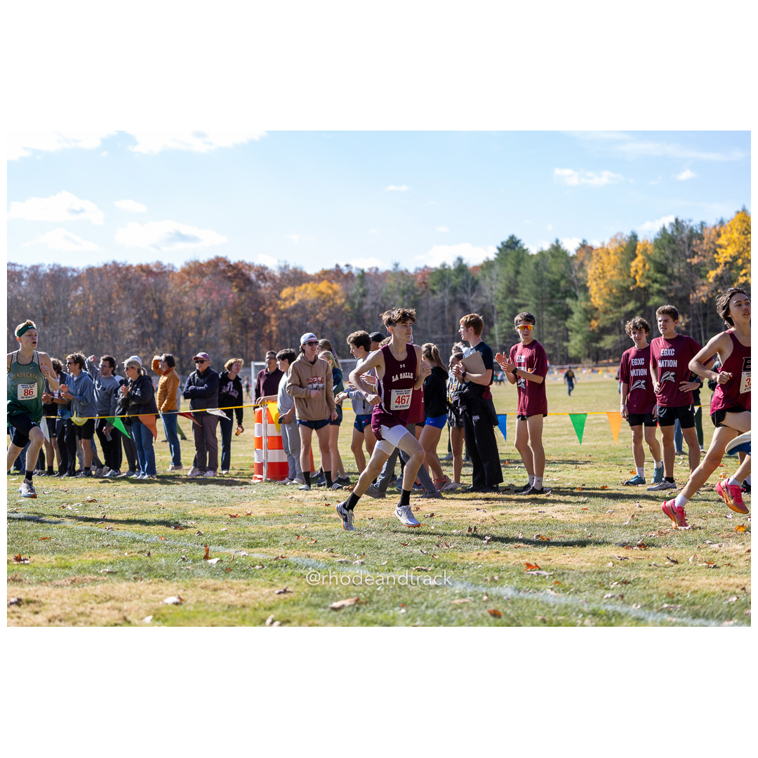 Eric Wilding, La Salle, at 2024 RIIL Cross Country Class Championships at Ponaganset High School, North Scituate, Rhode Island on October 26, 2024 title=