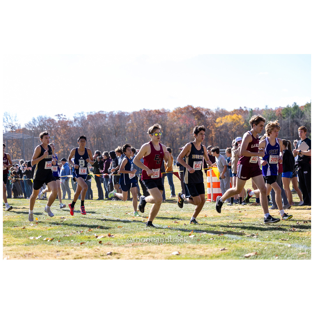 at 2024 RIIL Cross Country Class Championships at Ponaganset High School, North Scituate, Rhode Island on October 26, 2024 title=