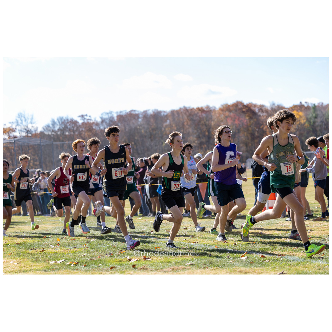 at 2024 RIIL Cross Country Class Championships at Ponaganset High School, North Scituate, Rhode Island on October 26, 2024 title=