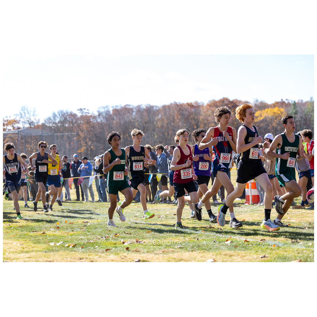 at 2024 RIIL Cross Country Class Championships at Ponaganset High School, North Scituate, Rhode Island on October 26, 2024 title=