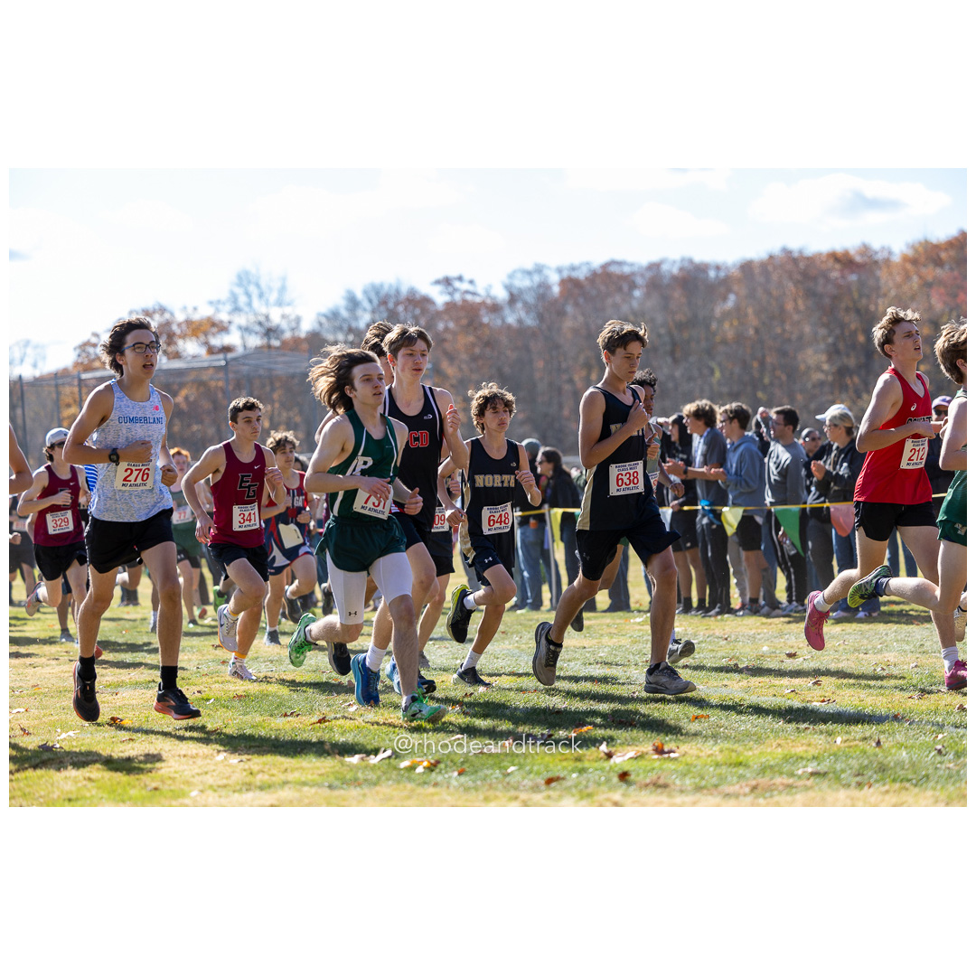 at 2024 RIIL Cross Country Class Championships at Ponaganset High School, North Scituate, Rhode Island on October 26, 2024 title=