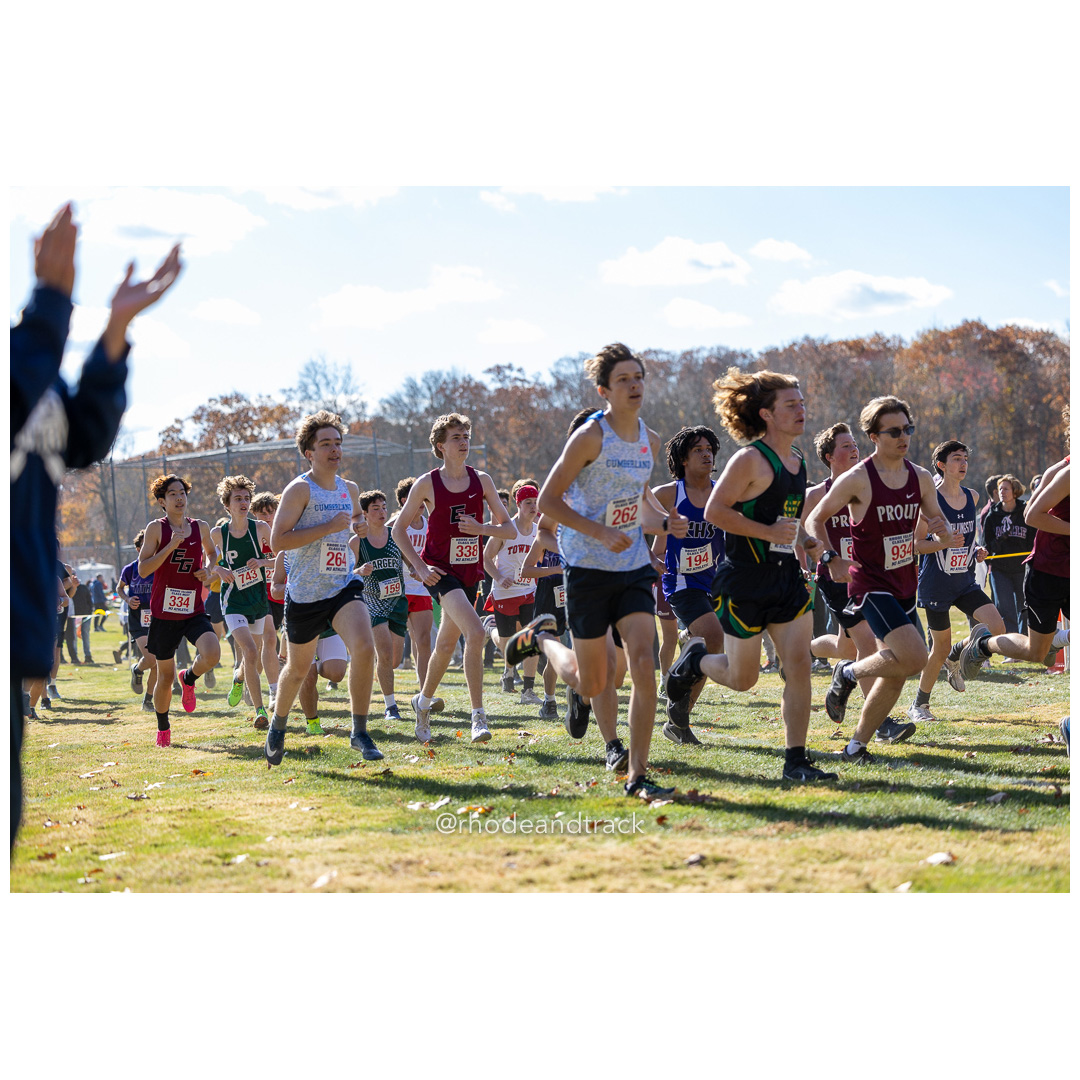 at 2024 RIIL Cross Country Class Championships at Ponaganset High School, North Scituate, Rhode Island on October 26, 2024 title=