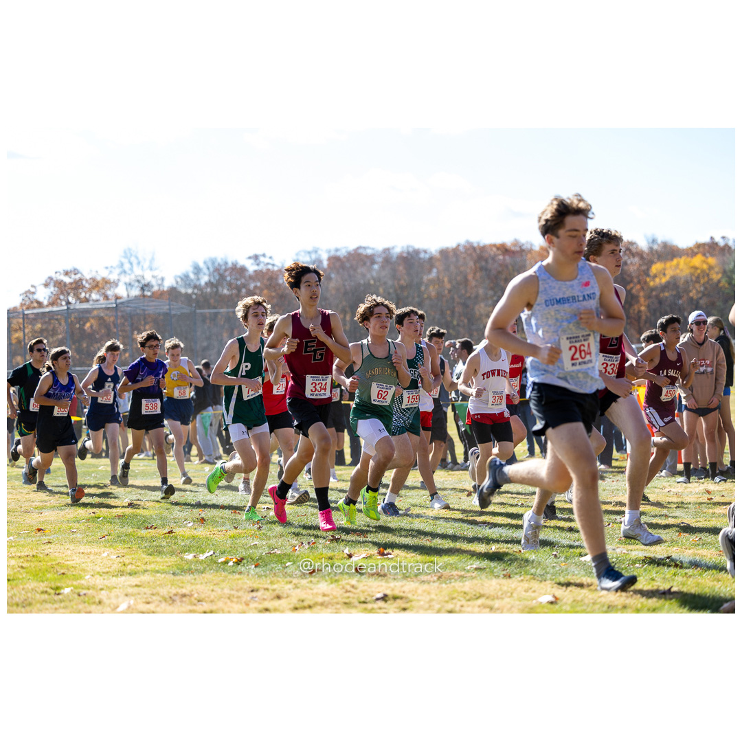 at 2024 RIIL Cross Country Class Championships at Ponaganset High School, North Scituate, Rhode Island on October 26, 2024 title=