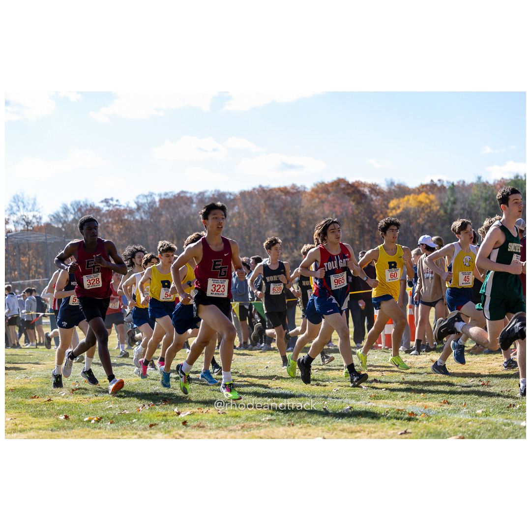 at 2024 RIIL Cross Country Class Championships at Ponaganset High School, North Scituate, Rhode Island on October 26, 2024 title=