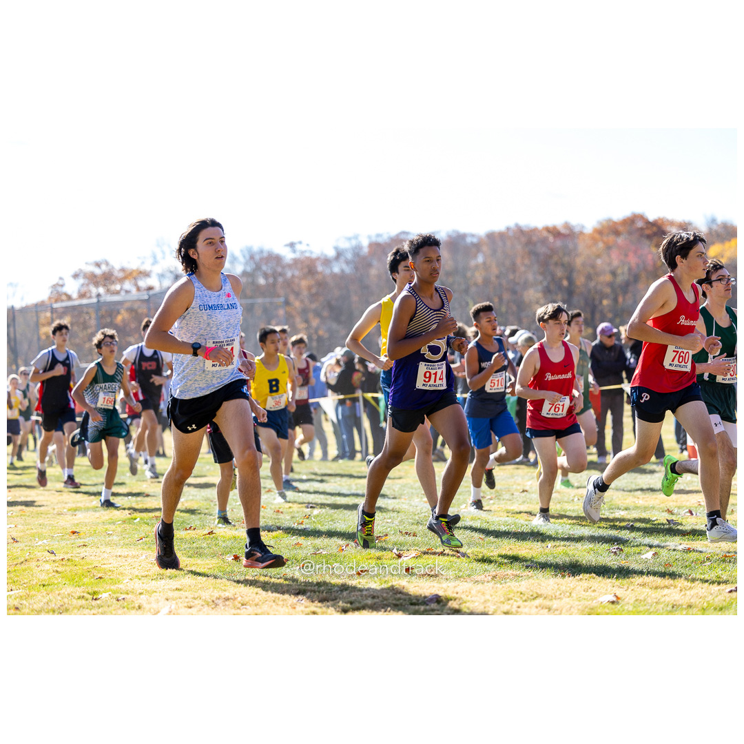 at 2024 RIIL Cross Country Class Championships at Ponaganset High School, North Scituate, Rhode Island on October 26, 2024 title=