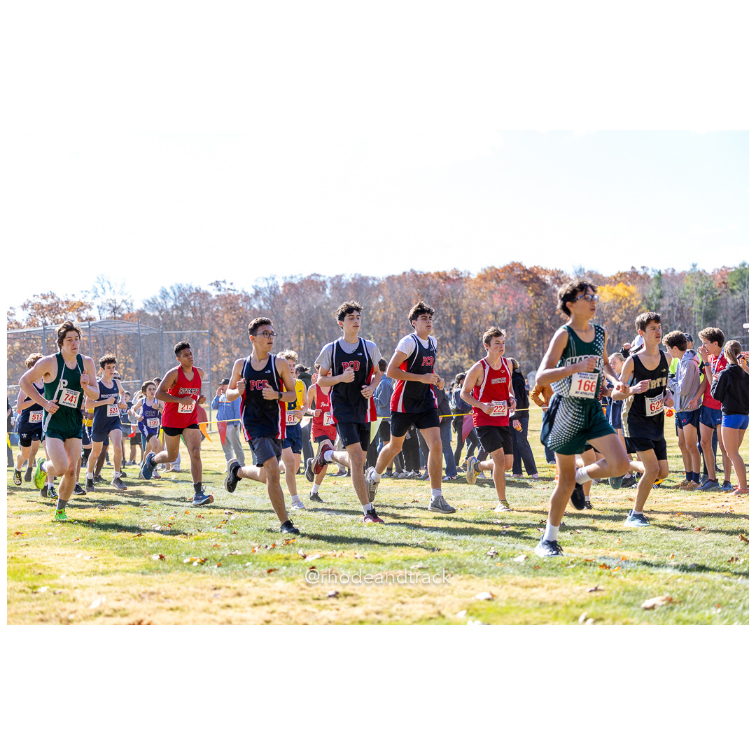 at 2024 RIIL Cross Country Class Championships at Ponaganset High School, North Scituate, Rhode Island on October 26, 2024 title=