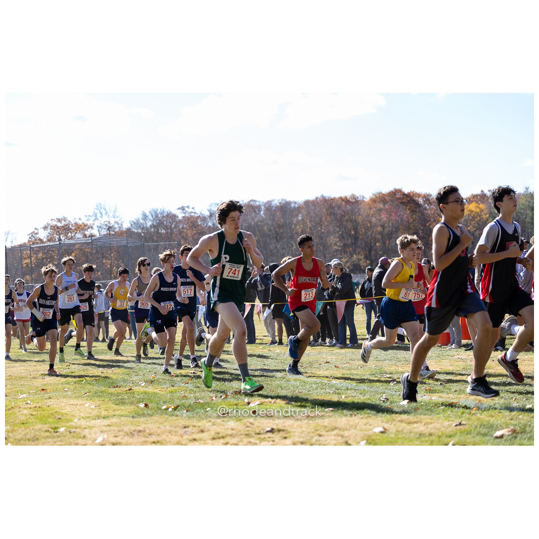 at 2024 RIIL Cross Country Class Championships at Ponaganset High School, North Scituate, Rhode Island on October 26, 2024 title=