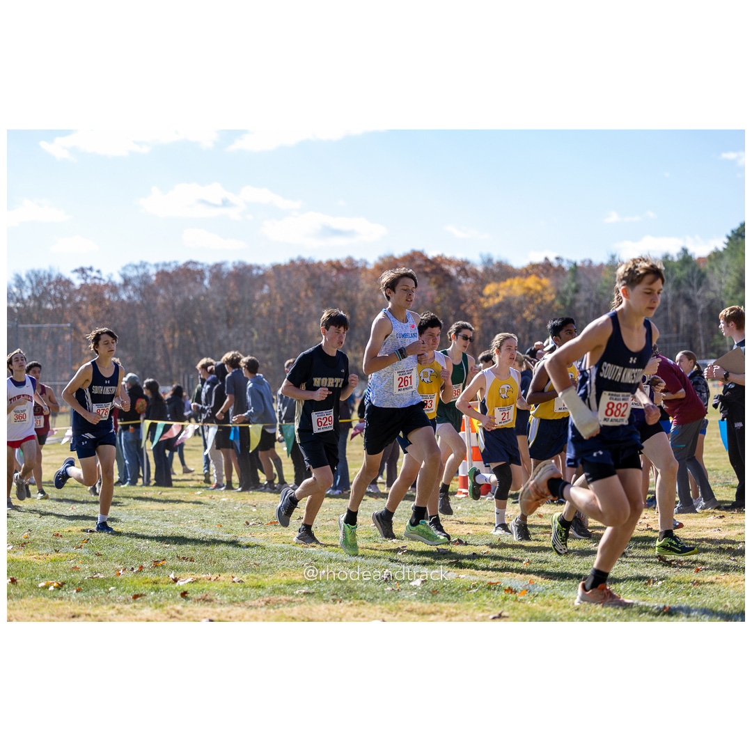 at 2024 RIIL Cross Country Class Championships at Ponaganset High School, North Scituate, Rhode Island on October 26, 2024 title=